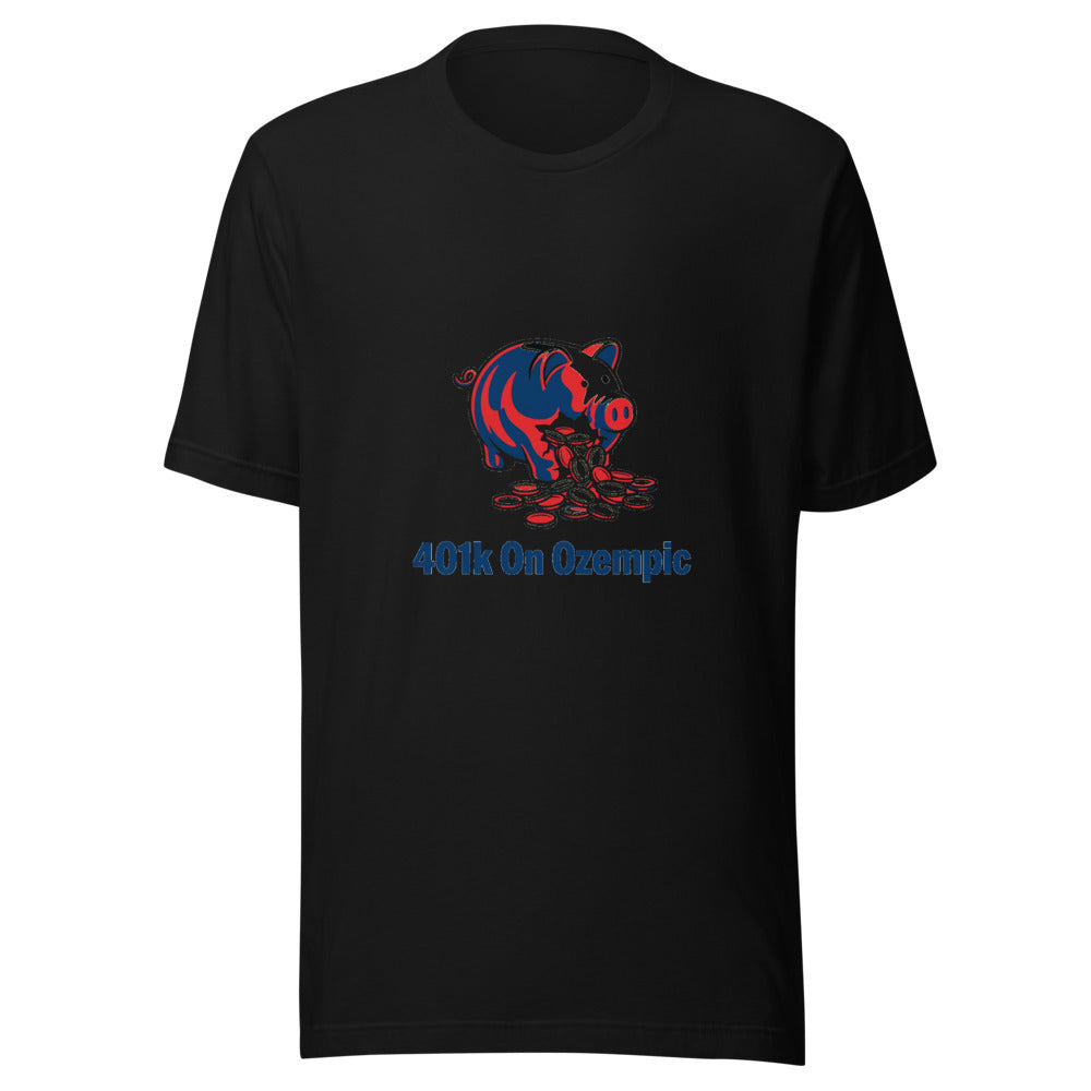 .999 Fine Silver Wall Street Bull T-Shirt - Silver Bull Market Back Print Tee