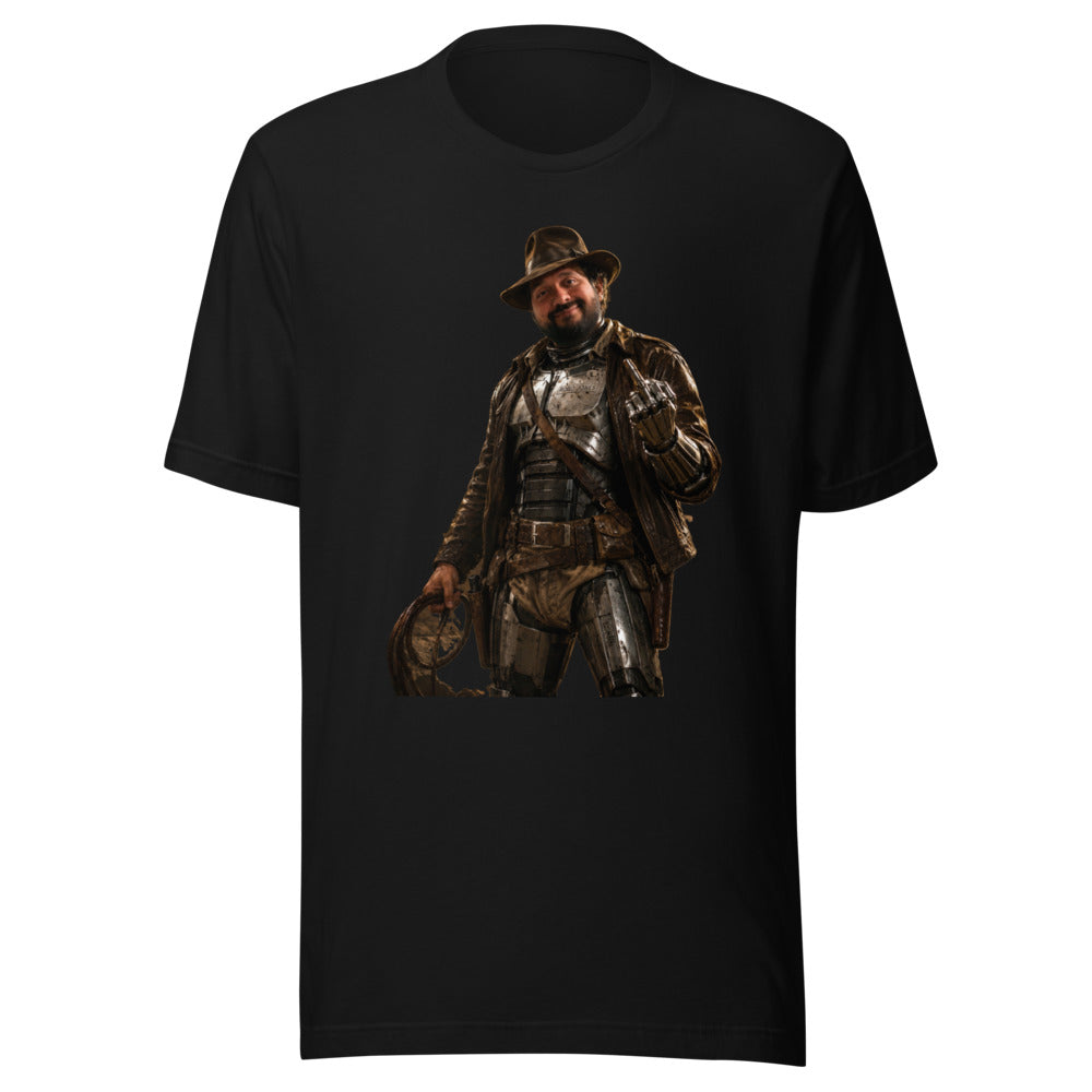 Robo Jones Graphic T-Shirt with Vintage Sci-Fi Theme for Men Women Casual Wear — Designed by @censoredsupply