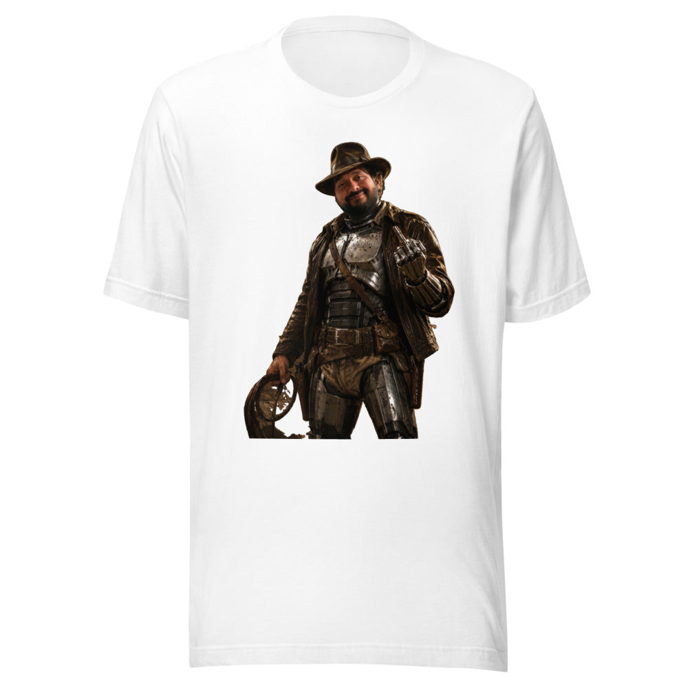 Robo Jones Graphic T-Shirt with Vintage Sci-Fi Theme for Men Women Casual Wear — Designed by @censoredsupply