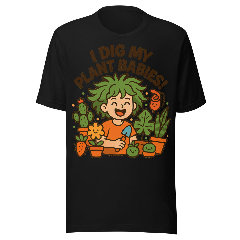 I Dig My Plant Babies Garden Graphic Tee — Designed by @censoredsupply