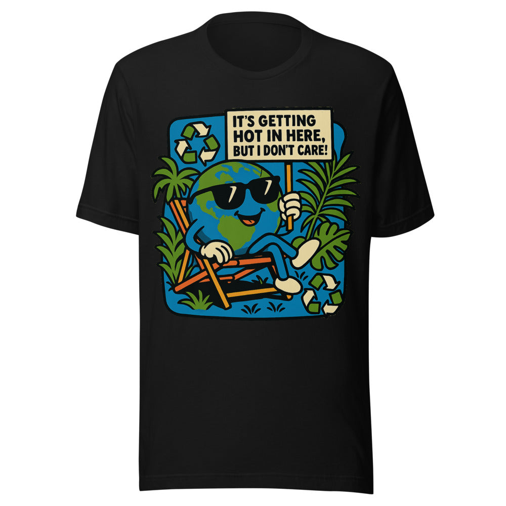 Climate Activism and Denial Featuring a Playful Pun Graphic Tee — Designed by @censoredsupply