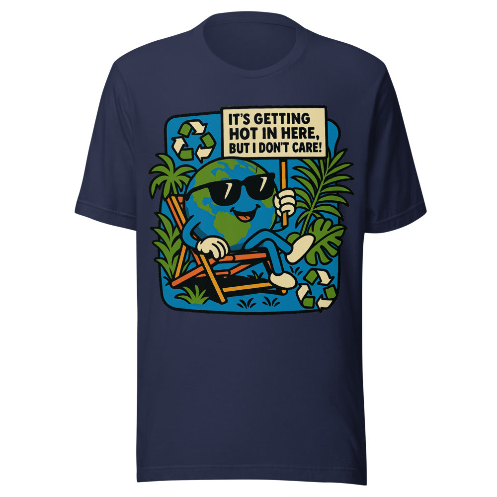 Climate Activism and Denial Featuring a Playful Pun Graphic Tee — Designed by @censoredsupply