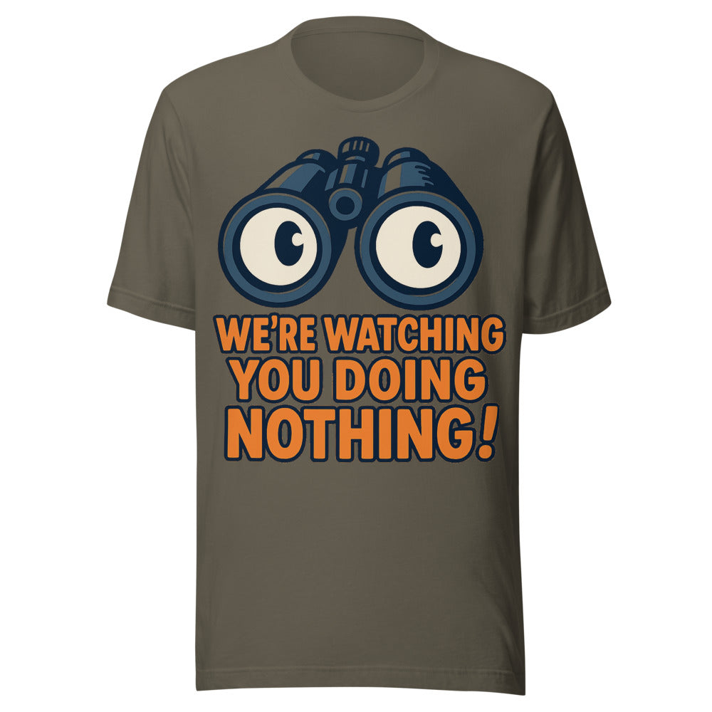 A Cheeky Current Obsession with Government Surveillance This Graphic Tee — Designed by @censoredsupply
