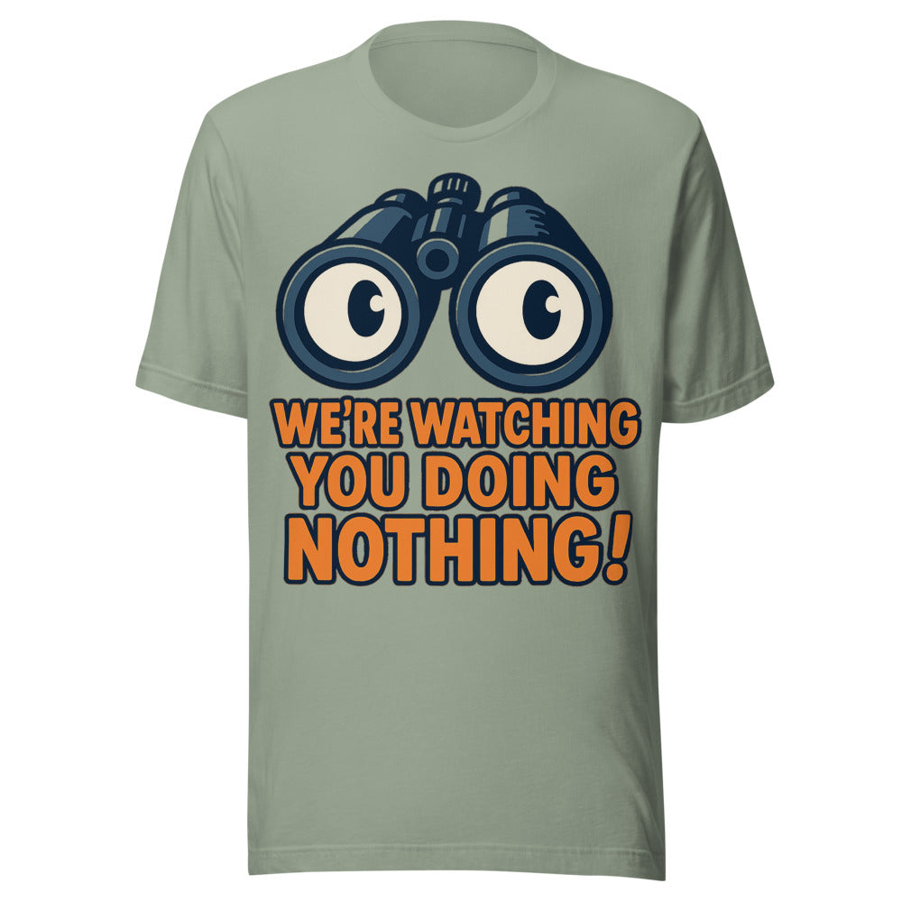 A Cheeky Current Obsession with Government Surveillance This Graphic Tee — Designed by @censoredsupply