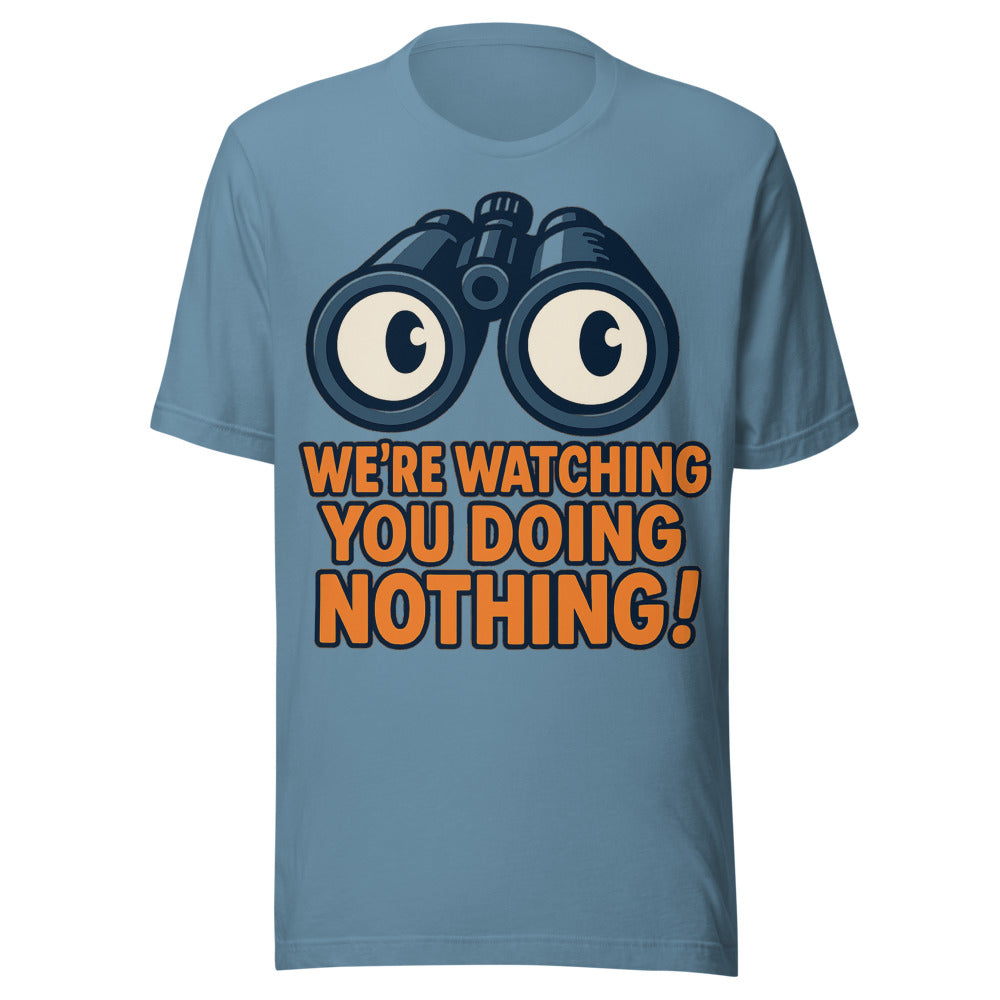 A Cheeky Current Obsession with Government Surveillance This Graphic Tee — Designed by @censoredsupply