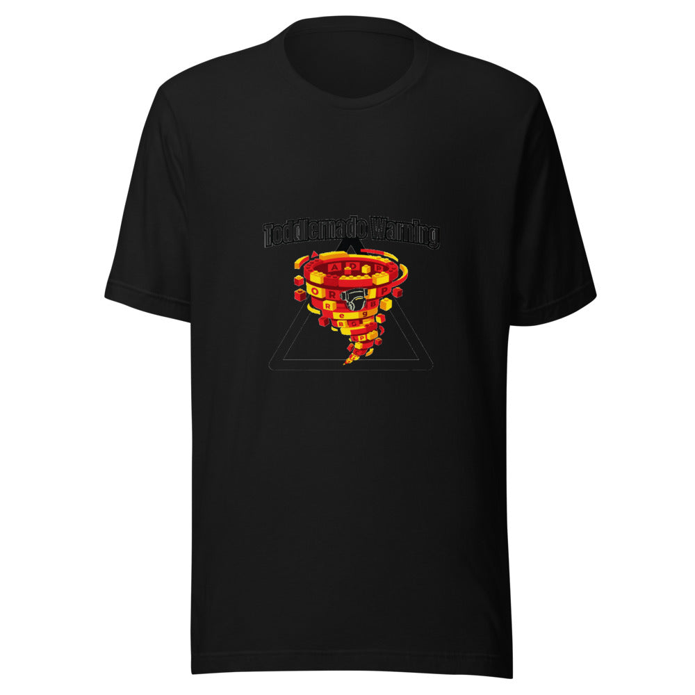 ToddlerNado Warning Blocks Graphic Tee Gift — Designed by @censoredsupply
