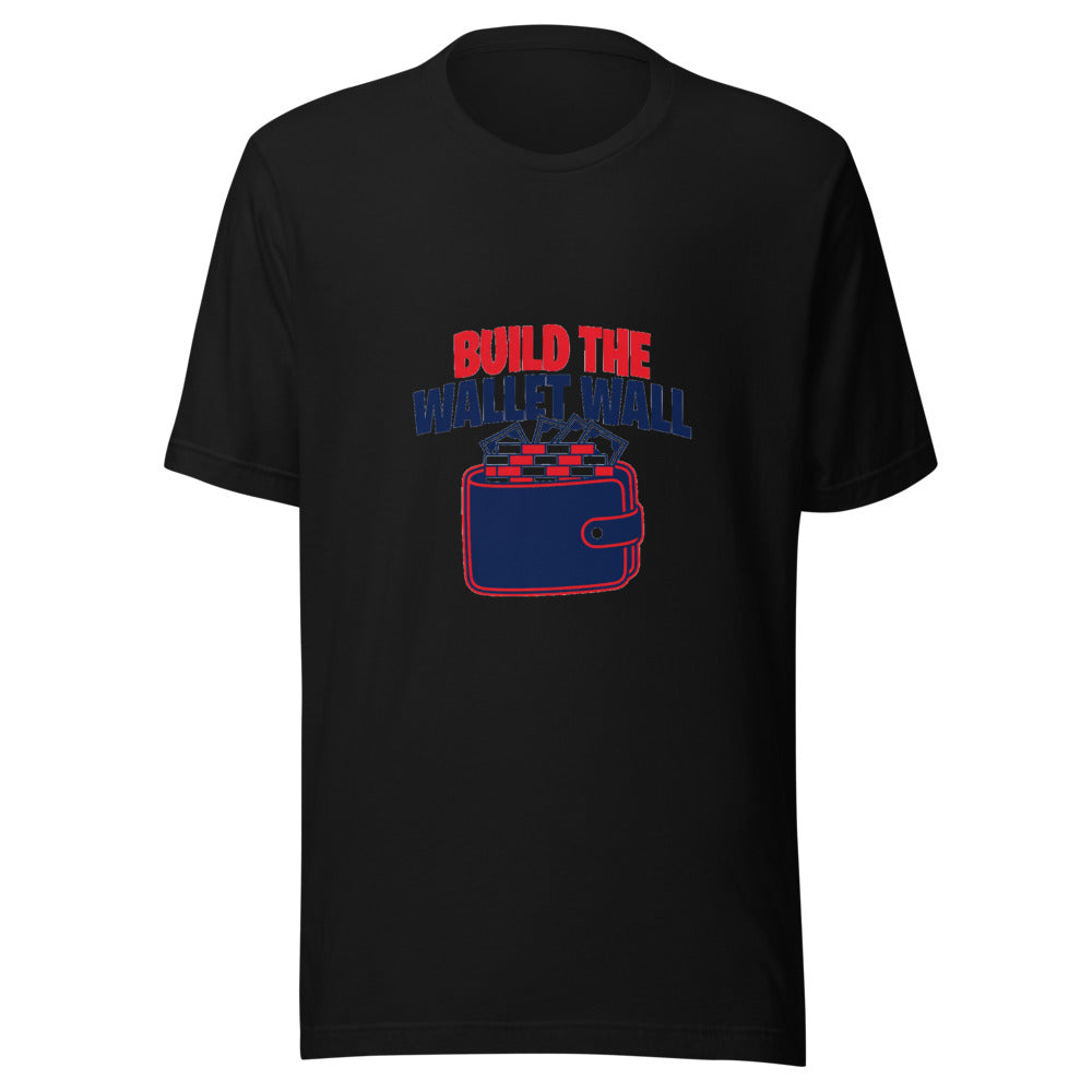Build the Wallet Wall Money Finance Graphic Tee — Designed by @censoredsupply