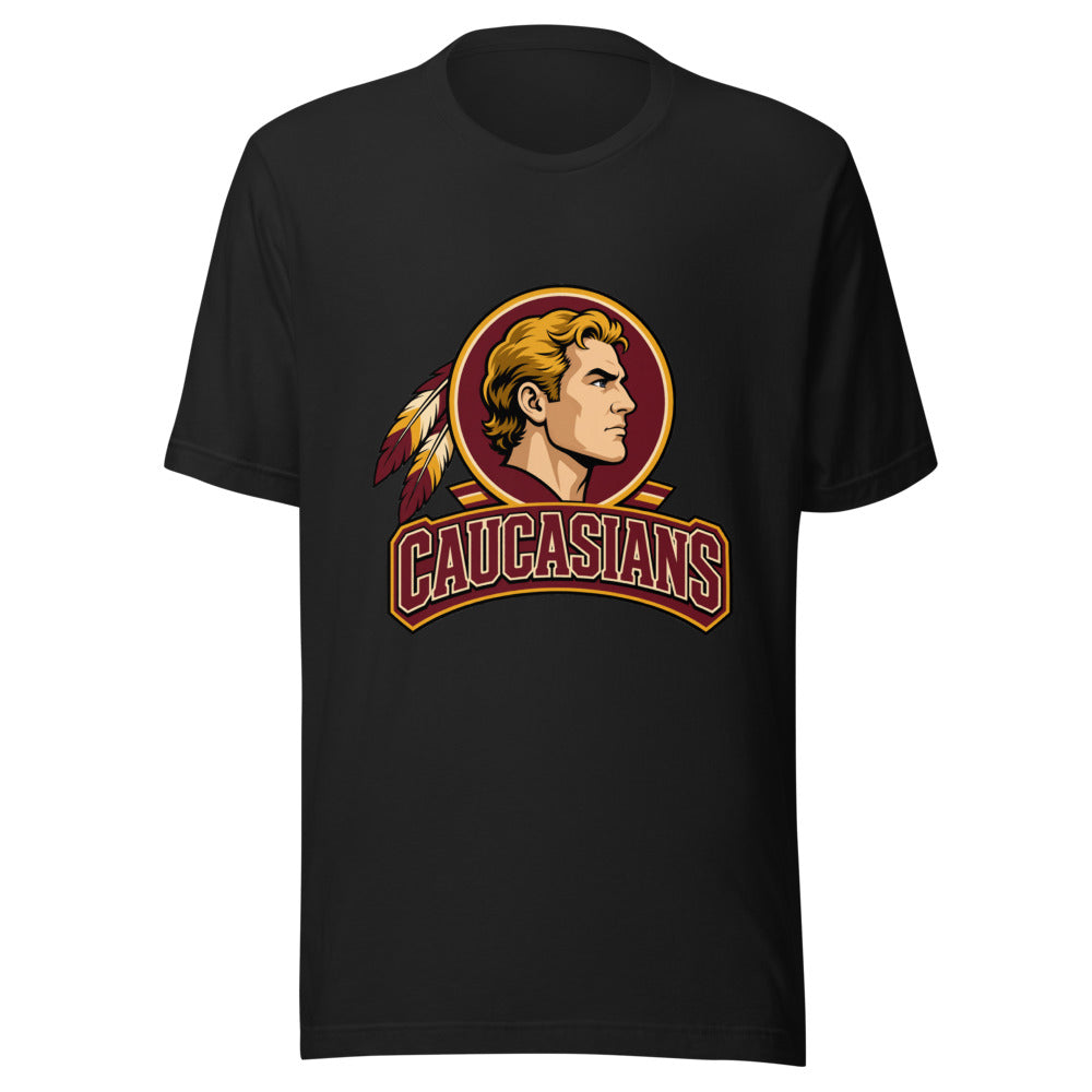 Caucasians Portrait With Feathers Graphic Tee Washington Football — Designed by @censoredsupply