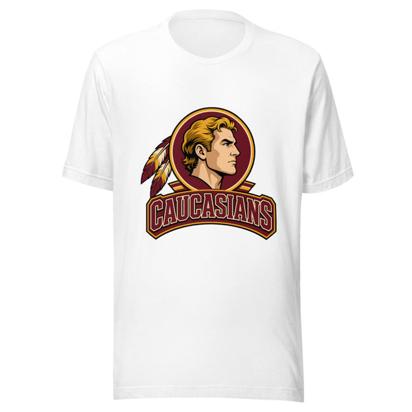 Caucasians Portrait With Feathers Graphic Tee Washington Football — Designed by @censoredsupply