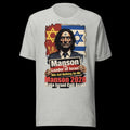 Manson for PM: Vote for Chaos in Comfort! Funny T-Shirt — Designed by @censoredsupply — Nuvra Supply Co graphic tee
