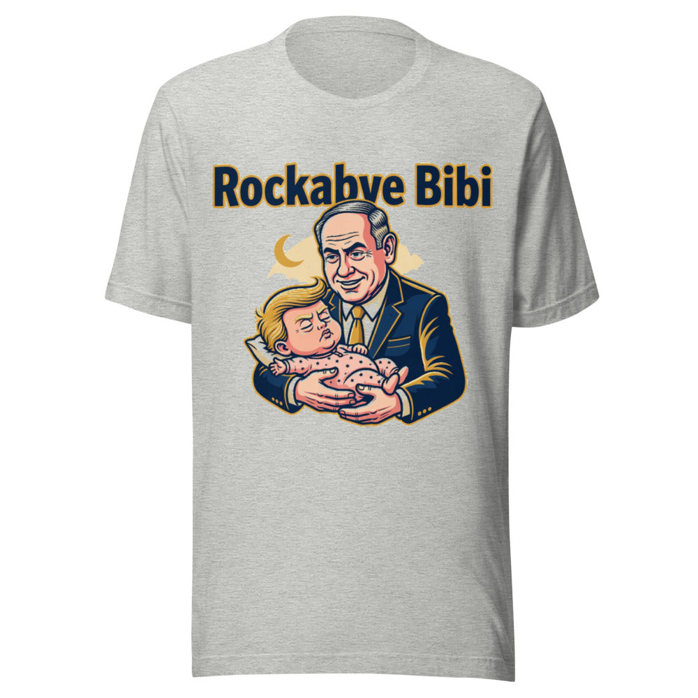 Rockabye Bibi Political Satire Graphic Tee — Designed by @censoredsupply