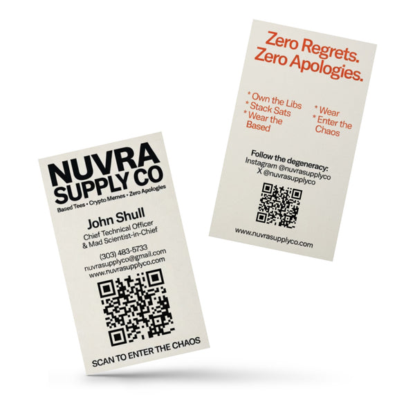 Set of business cards (John)