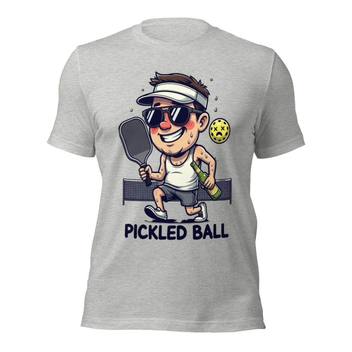 Pickled Ball Pickleball T-Shirt - Funny Pickleball Player Drinking Shirt — color option 5