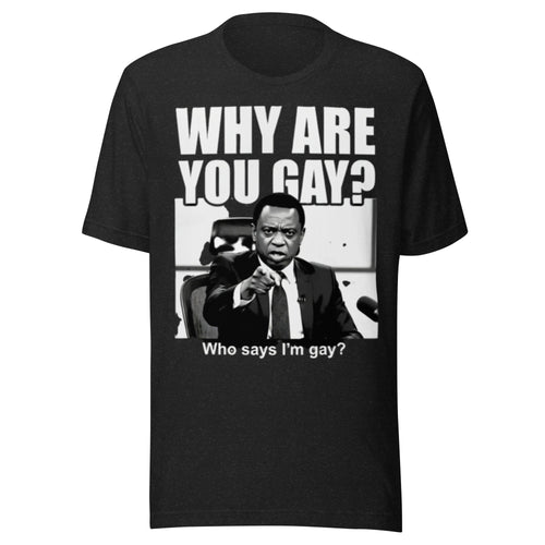 Why Are You Gay? Who Says I'm Gay? Viral Meme T-Shirt