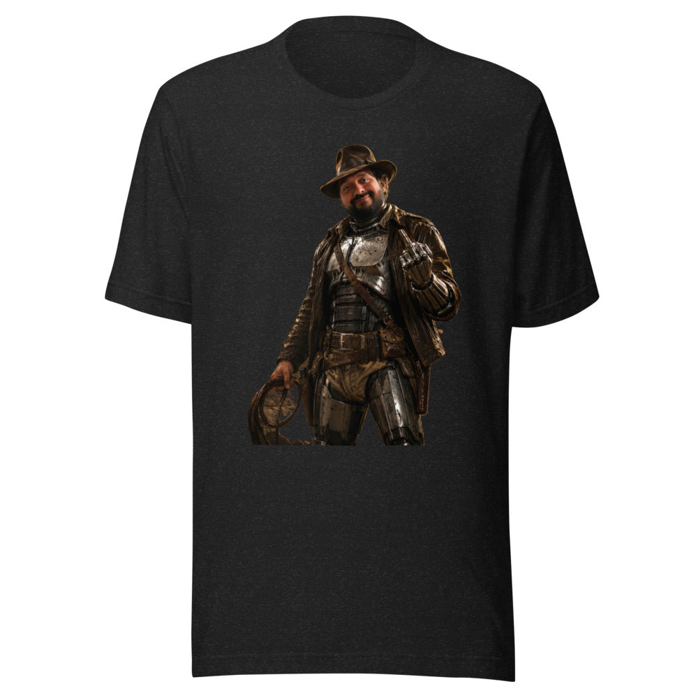 Robo Jones Graphic T-Shirt with Vintage Sci-Fi Theme for Men Women Casual Wear — Designed by @censoredsupply