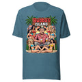 Bubba's Island Funny Tropical Parody Beer Bikini T-Shirt — color option 3