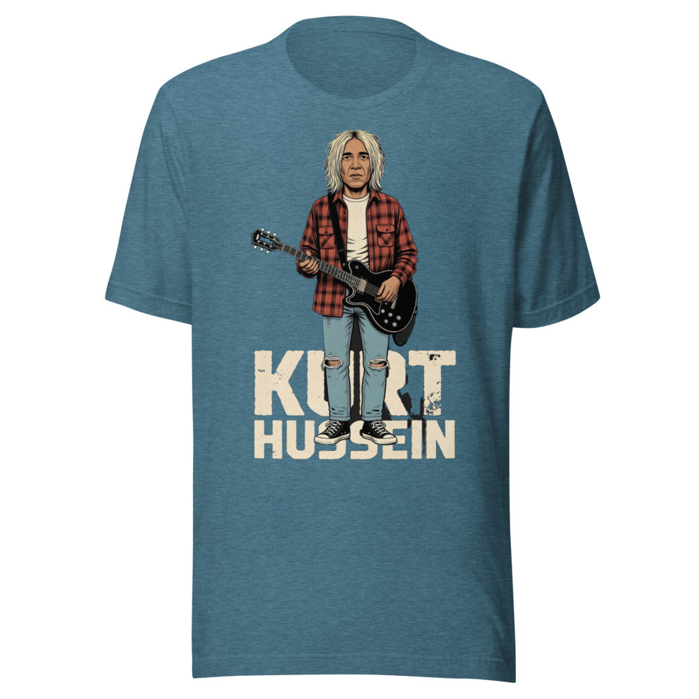 Kurt Hussein Tee: Rocking Out with a Dose of Irony! — Designed by @censoredsupply