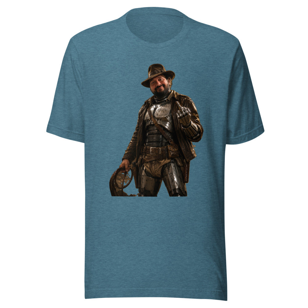 Robo Jones Graphic T-Shirt with Vintage Sci-Fi Theme for Men Women Casual Wear — Designed by @censoredsupply