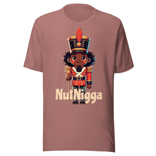 Nutcracker NutNigga Cute Black Nutcracker Funny Pun T-Shirt