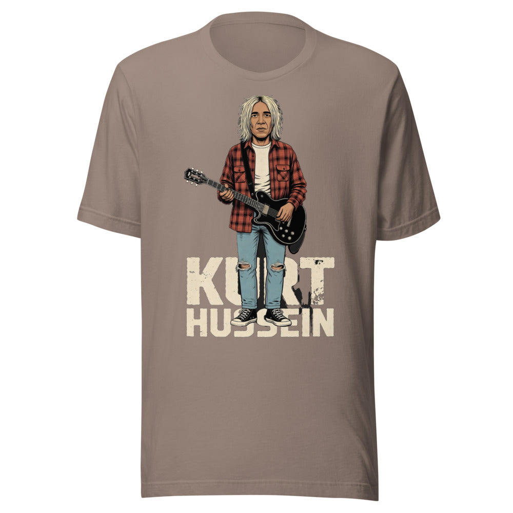 Kurt Hussein Tee: Rocking Out with a Dose of Irony! — Designed by @censoredsupply