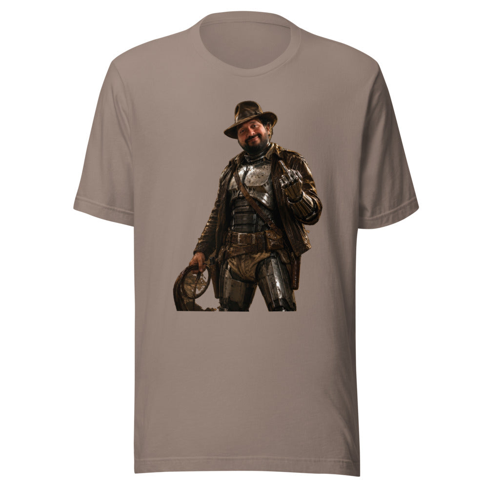 Robo Jones Graphic T-Shirt with Vintage Sci-Fi Theme for Men Women Casual Wear — Designed by @censoredsupply — color option 3