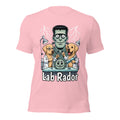 Lab Rador Frankenstein Labrador Scientist T-Shirt - Funny Dog Pun Shirt — color option 5