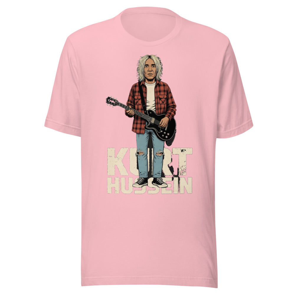 Kurt Hussein Tee: Rocking Out with a Dose of Irony! — Designed by @censoredsupply