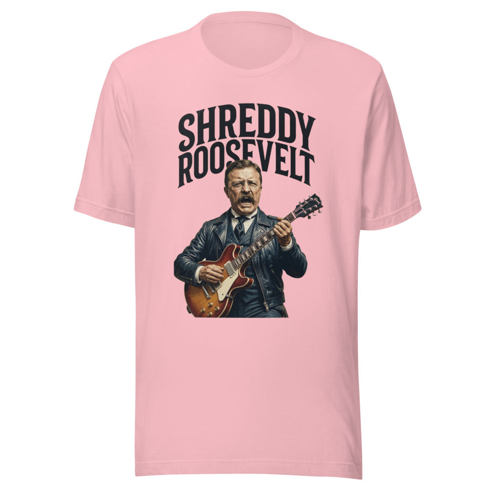 Shreddy Roosevelt: Rockin' History with a Twist - Premium Tee — Designed by @censoredsupply