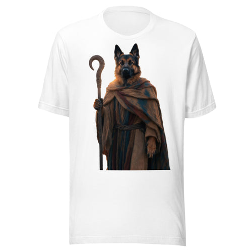 German Shepherd Good Shepherd Biblical Pun Funny Christian T-Shirt