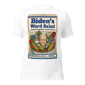 Biden's Word Salad Cereal Box T-Shirt | Funny Biden Gaffe Parody Tee | Presidential Word Salad Meme Graphic Shirt Unisex — color option 3