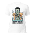 Lab Rador Frankenstein Labrador Scientist T-Shirt - Funny Dog Pun Shirt — color option 6